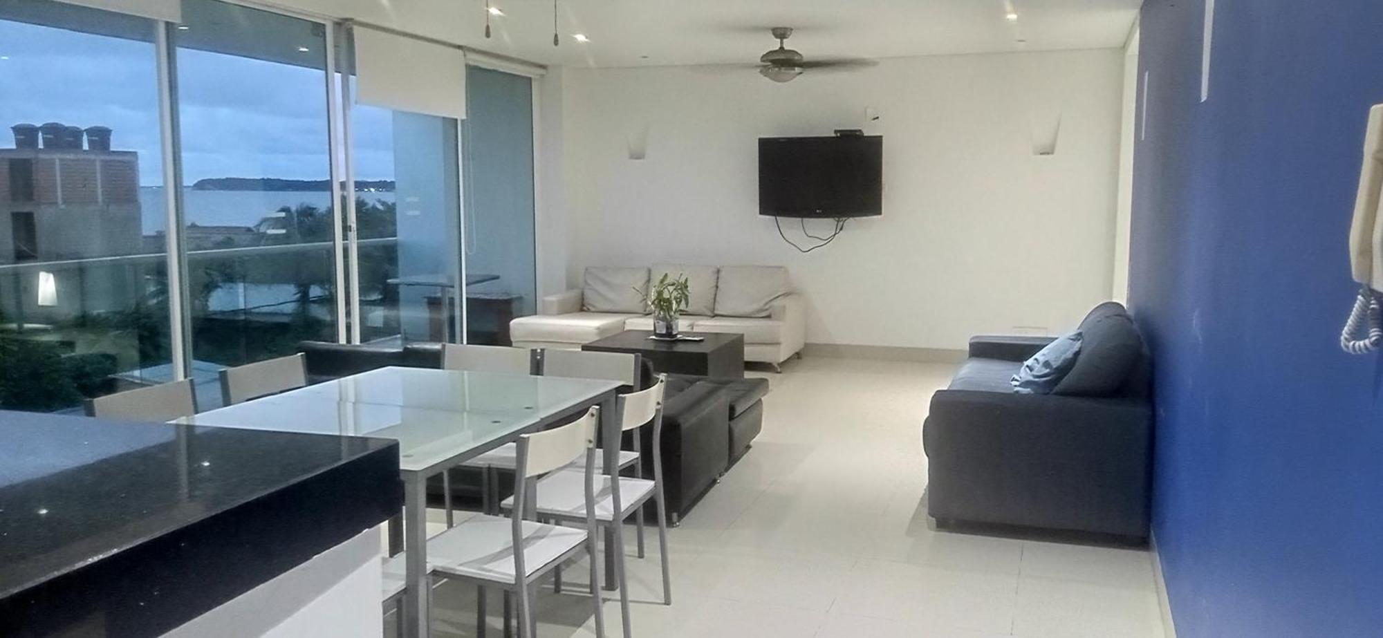 شقة Apartamento Luxury Azul Beach La Boquilla Cartagena المظهر الخارجي الصورة