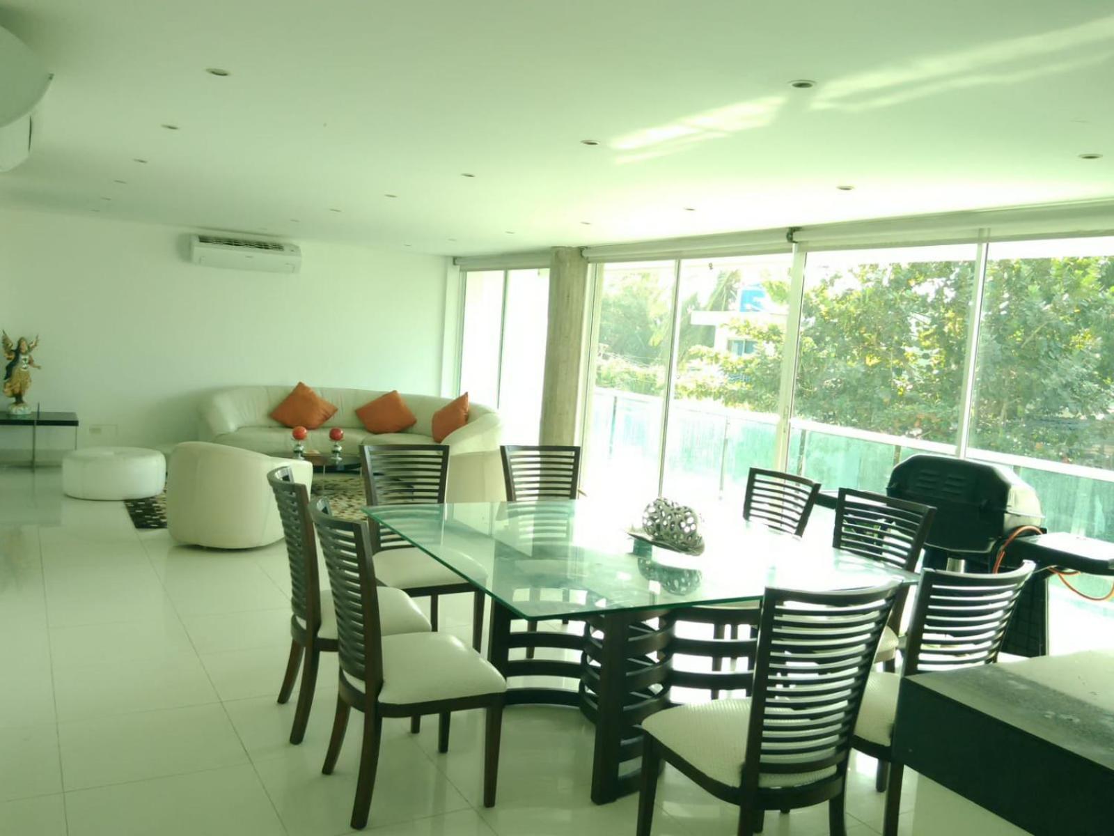 شقة Apartamento Luxury Azul Beach La Boquilla Cartagena المظهر الخارجي الصورة